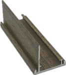 36x34 csatornásléctartó 6 m homok tölgy (új)