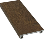 40x6 alu csavartakaró 6 m arany tölgy (új)