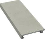 40x6 alu csavartakaró 6 m RAL9010 (új)