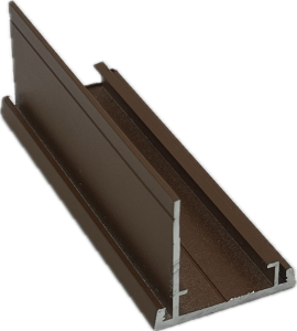 36x34 csatornásléctartó 6 m RAL8007 (új)