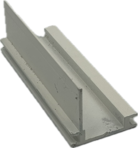 36x34 csatornásléctartó 6 m RAL9010 (új)