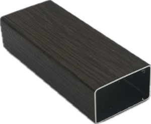 40x24 alu zártszelvény 6 m dió