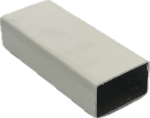 40x24 alu zártszelvény 6 m RAL 9010 (sima felület)