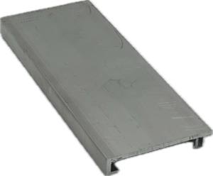 40x6 alu csavartakaró 6 m natur (új)